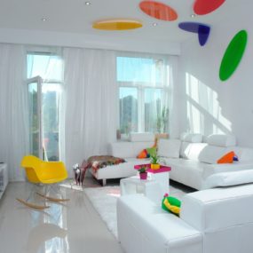 Color Decorating Ideas for a Dream Apartment in Budapest